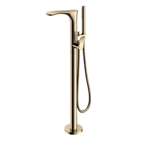 Vòi Bồn Tắm Đặt Sàn Kèm Sen Tắm TOTO GO TBG01306BA#PFG Màu Vàng Pháp Bóng