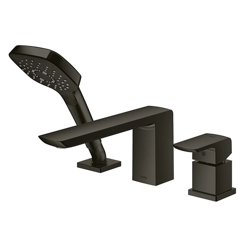 Vòi Xả Bồn Nóng Lạnh Kèm Sen Tay 3 Lỗ TOTO GR TBG02305AA#MBL Màu Đen Mờ
