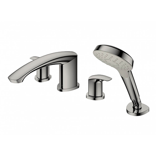 Vòi Xả Bồn Nóng Lạnh Kèm Sen Tay 4 Lỗ TOTO GM TBG09202A#BN Màu Niken Mờ