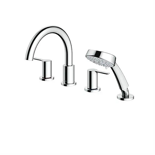 Vòi Xả Bồn Nóng Lạnh Kèm Sen Tay 4 Lỗ TOTO LB TBS01202BA