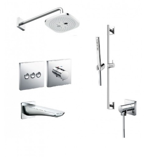 Bộ Sen Tắm Âm Tường TOTO TBV02402B/TBV02105B/TBG02001B/TBW02004A/TBW02012B/TBW02017A