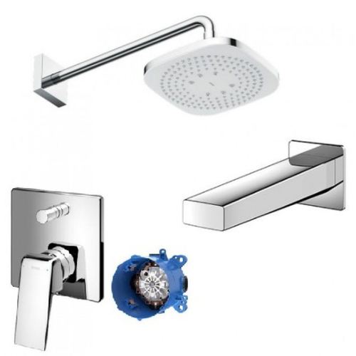Bộ Sen Tắm Âm Tường TOTO GB TBW02003A/TBG10304V/TBG10001B