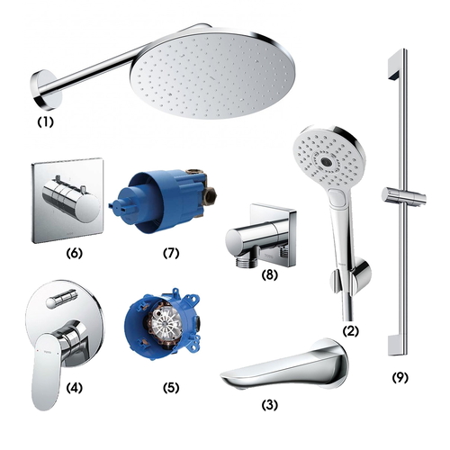 Sen tắm TOTO TBW07003A/TBW01010A/TBG01001B/TBG01304BA/TBN01001B/TBV02103B/TBN01002B/TBW02013B/TBW07019A