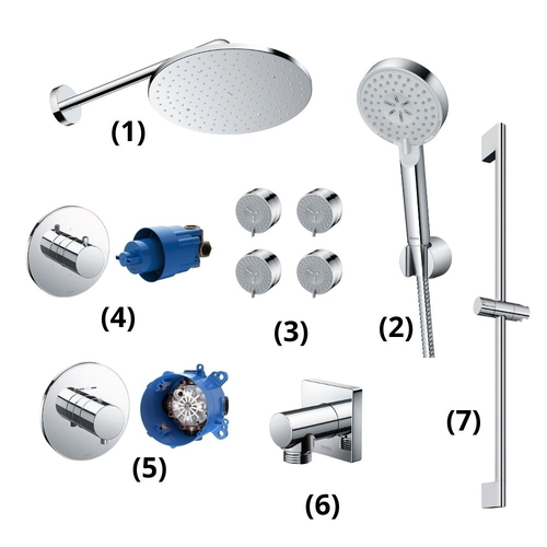 Sen tắm TOTO TBW07003A/TBW07009A/TBW07017A(x4)/TBV01102B/TBN01101B/TBV01406B/TBN01001B/TBW02013B/TBW07019A
