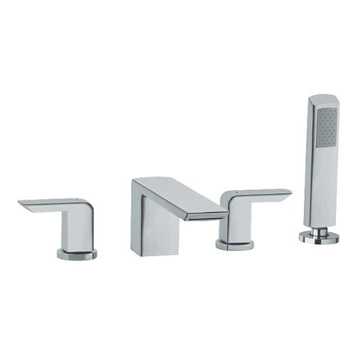 Vòi Xả Bồn Nóng Lạnh Kèm Sen Tay 4 Lỗ TOTO Cocktail TX447SKBR