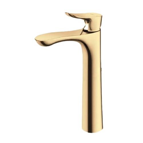 Vòi Lavabo Nóng Lạnh Thân Cao TOTO GO TLG01307B#PFG Màu Vàng Pháp Bóng