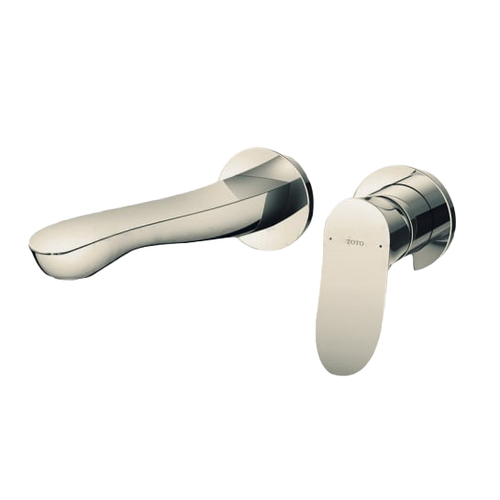 Vòi Lavabo Nóng Lạnh Gắn Tường Vòi Dài TOTO GO TLG01311BB#BN Màu Niken Mờ