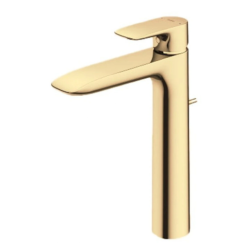 Vòi Lavabo Nóng Lạnh Thân Cao TOTO GA TLG04307B#PFG Màu Vàng Pháp Bóng