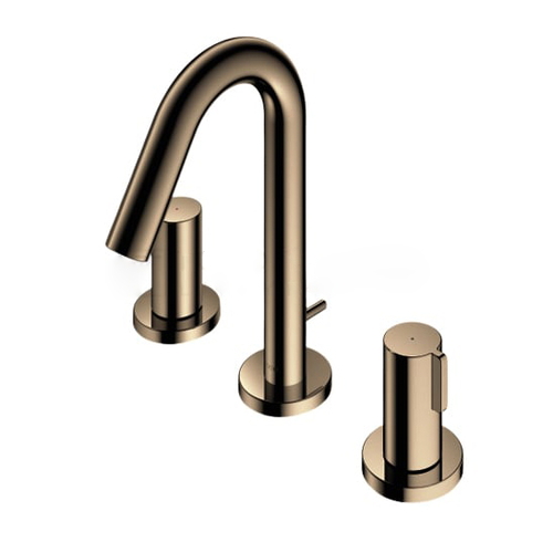 Vòi Lavabo Nóng Lạnh 3 Lỗ TOTO GF TLG11201B#BFG Màu Vàng Pháp Mờ