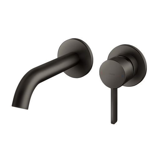 Vòi Lavabo Nóng Lạnh Gắn Tường Vòi Ngắn TOTO GF TLG11307BA#MBL Màu Đen Mờ
