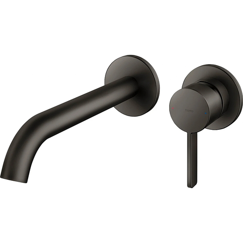Vòi Lavabo Nóng Lạnh Gắn Tường Vòi Dài TOTO GF TLG11308BA#MBL Màu Đen Mờ