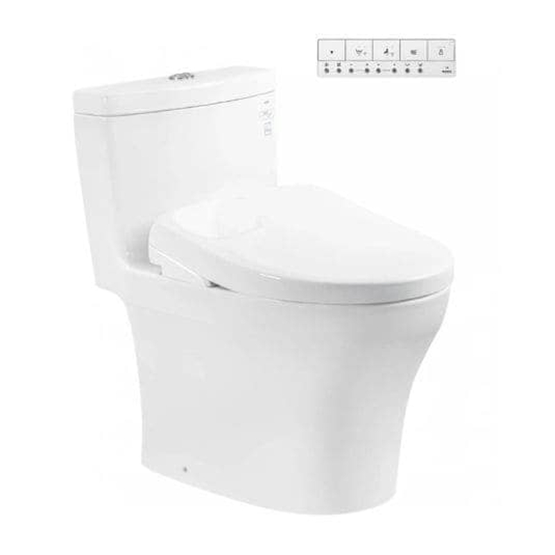 Bồn Cầu Điện Tử Một Khối TOTO MS889CDRW23 Nắp Rửa WASHLET S7 TCF47360GAA