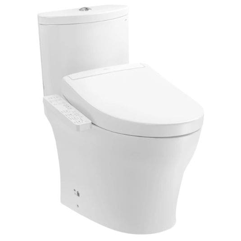 Bồn Cầu Điện Tử Hai Khối TOTO CS838CDW24#XW Nắp Rửa WASHLET S2 TCF33461GAA