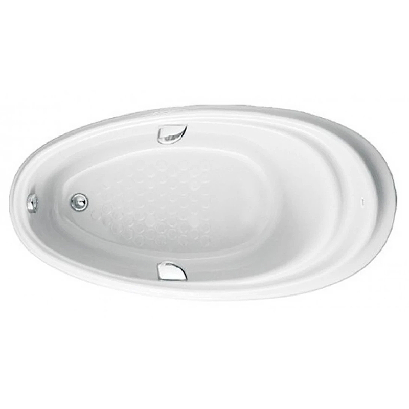 Bồn Tắm Xây Ngâm TOTO PPY1610HPTE#P Có Tay Vịn Màu Trắng Ngọc Trai