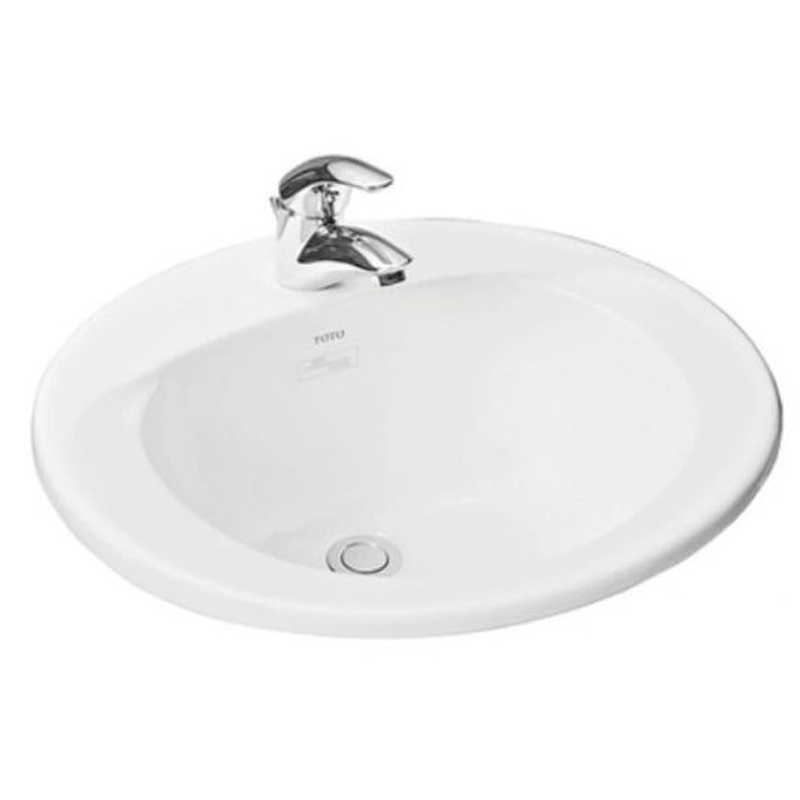 Chậu Lavabo Dương Vành TOTO L501C#W
