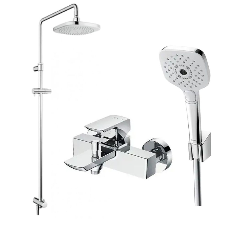 Bộ Sen Cây Nóng Lạnh TOTO GR TBW02001BA/TBG02302VA/TBW02006V Bát Sen 3 Chế Độ