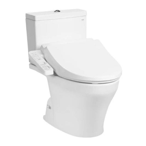 Bồn Cầu Điện Tử Hai Khối TOTO CS302DW18#W Nắp Rửa WASHLET C2 TCF23710AAA
