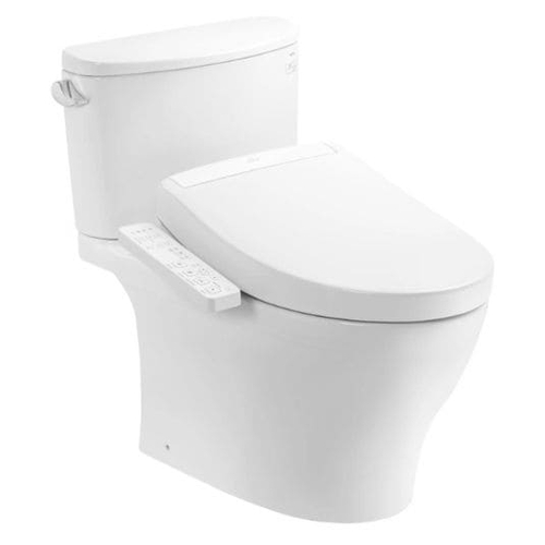 Bồn Cầu Điện Tử Hai Khối TOTO CS767CRW24#XW Nắp Rửa WASHLET S2 TCF33461GAA