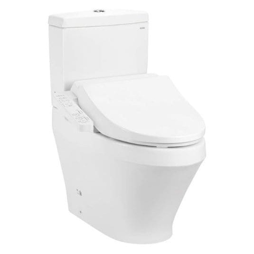 Bồn Cầu Điện Tử Hai Khối TOTO CS948DW18#XW Nắp Rửa WASHLET C2 TCF23710AAA