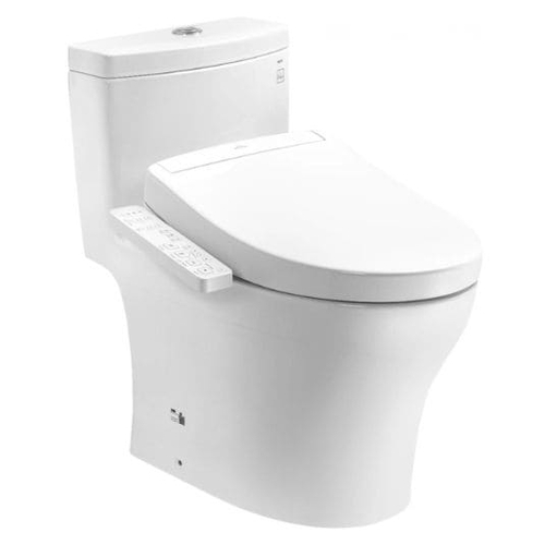 Bồn Cầu Điện Tử Một Khối TOTO MS889CDRW24#XW Nắp Rửa WASHLET S2 TCF33461GAA