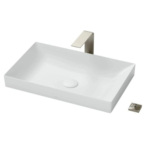 Chậu Lavabo Đặt Bàn TOTO LT4716G19#MW Màu Trắng Mờ