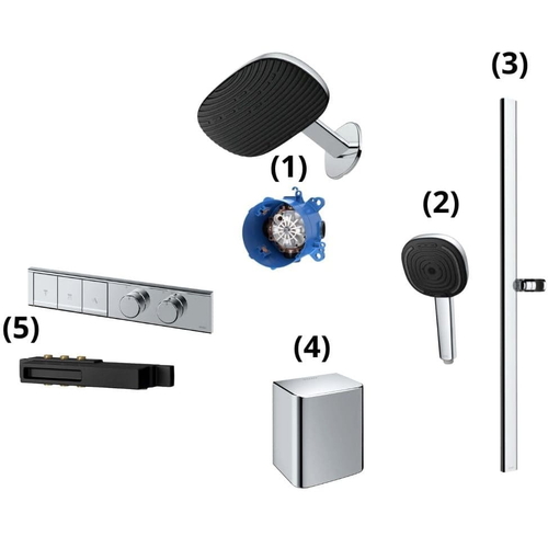 Bộ Sen Tắm Âm Tường TOTO TBV11130A TBN11DC0A TBW15CE0A TBW15CB0A TBN01002B TBW160V0A TBW160N0A