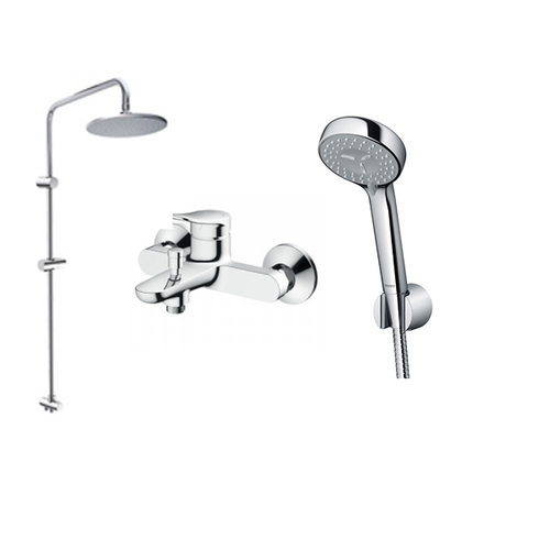 Bộ Sen Cây Nóng Lạnh TOTO LF DM907CS/TBS04302V/TBW07012A Bát Sen 3 Chế Độ