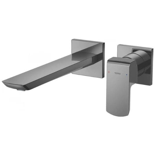Vòi Lavabo Nóng Lạnh Gắn Tường TOTO GR TLG02311BB#BGP Màu Xám Than Chì Mờ